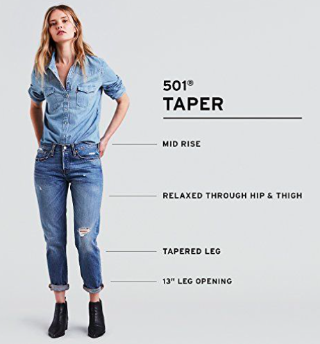 Tapered Jeans Jeans gute Figur